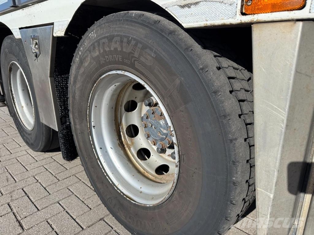 DAF CF85-460 FAS 6x2 Trekker / Bakwagen, HMF Odin 6020 Tahače