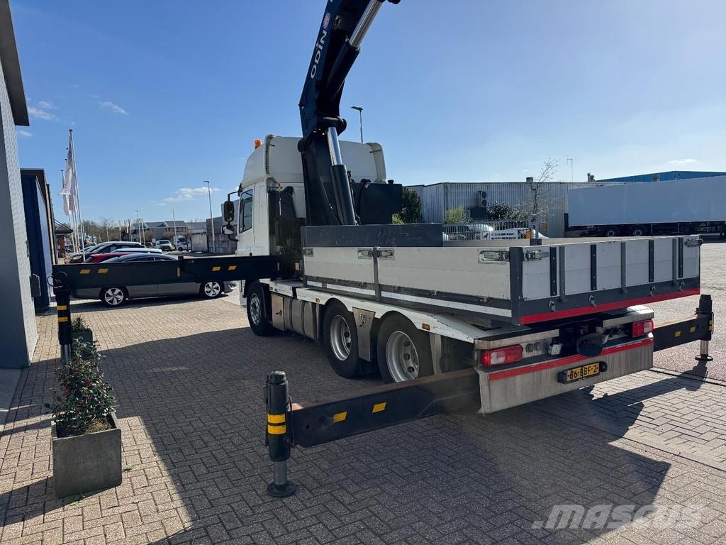 DAF CF85-460 FAS 6x2 Trekker / Bakwagen, HMF Odin 6020 Tahače