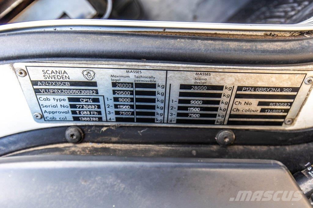 Scania 124.340 - LAMBRECHT-INOX-5 Comp. Säiliöautot