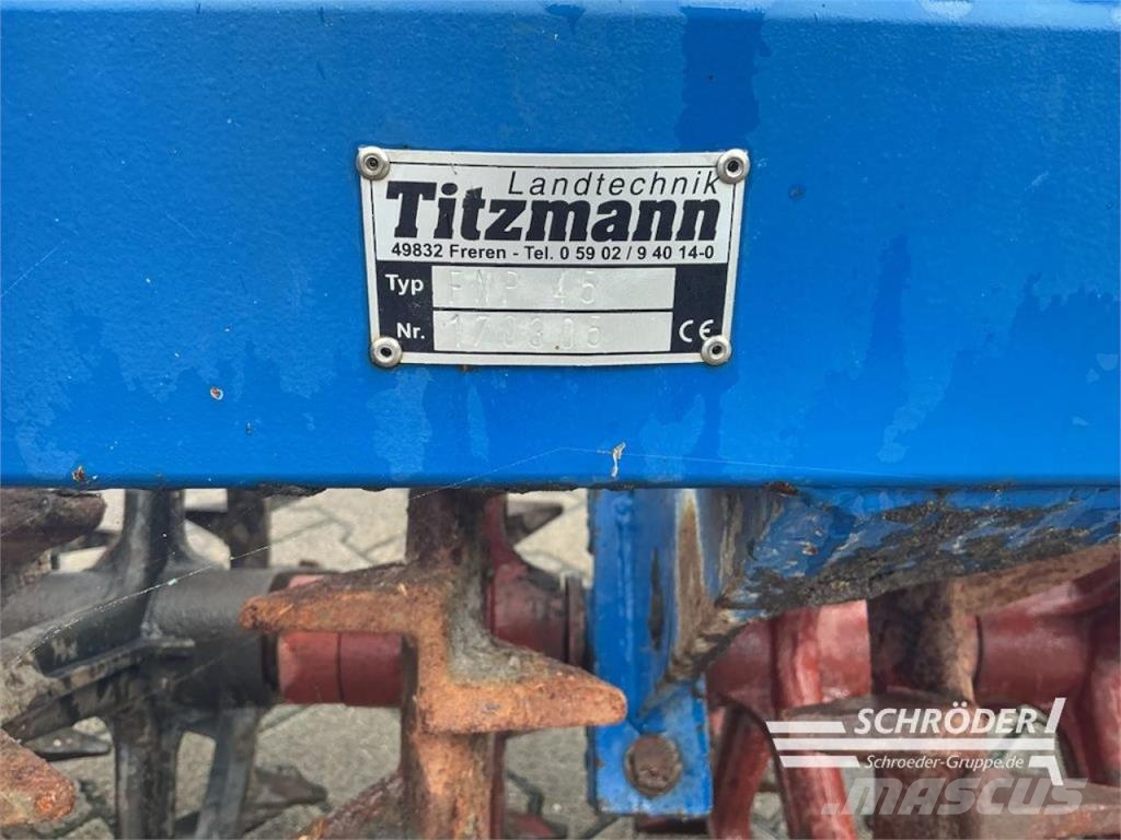 Titzmann F-NP 45 | FRONTPACKER 4,50M Kultivaattorit