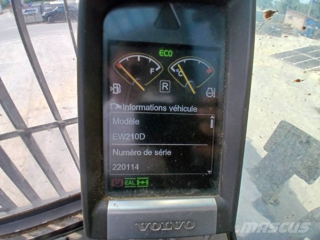 Volvo EW 210 D Excavadoras de ruedas