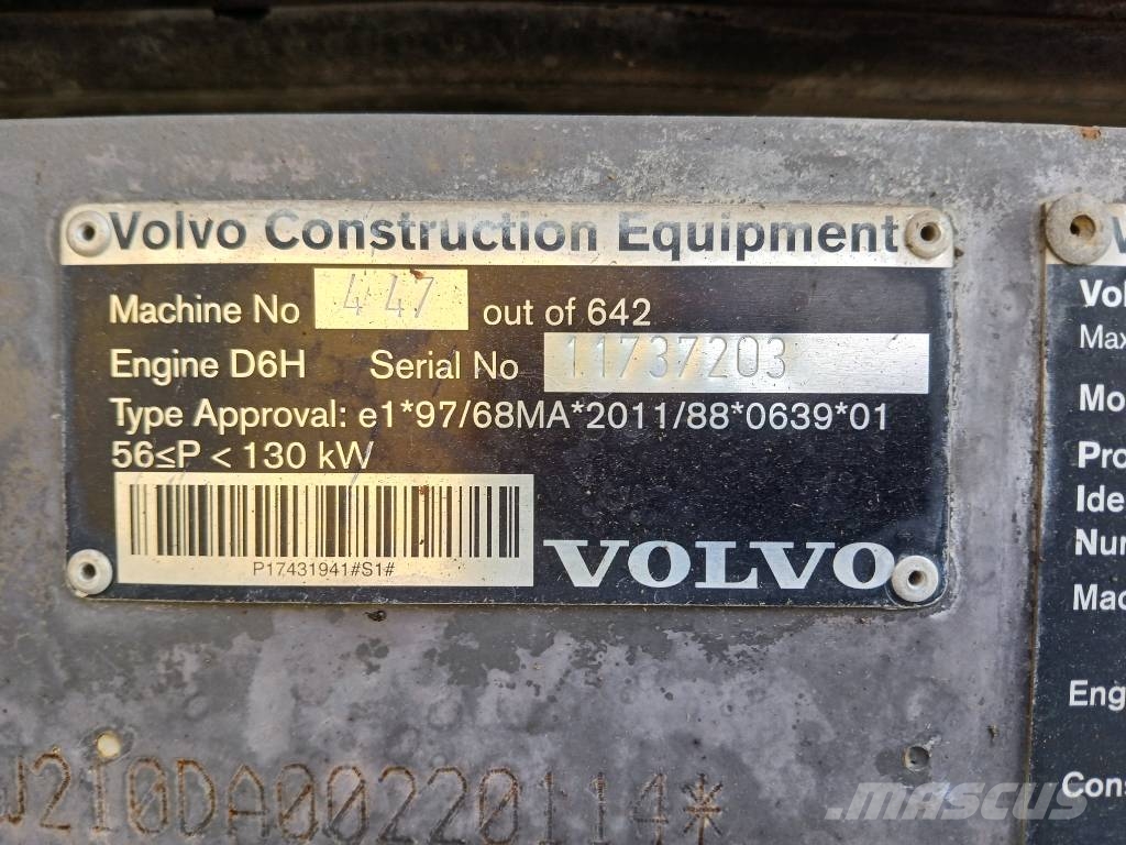 Volvo EW 210 D Excavadoras de ruedas