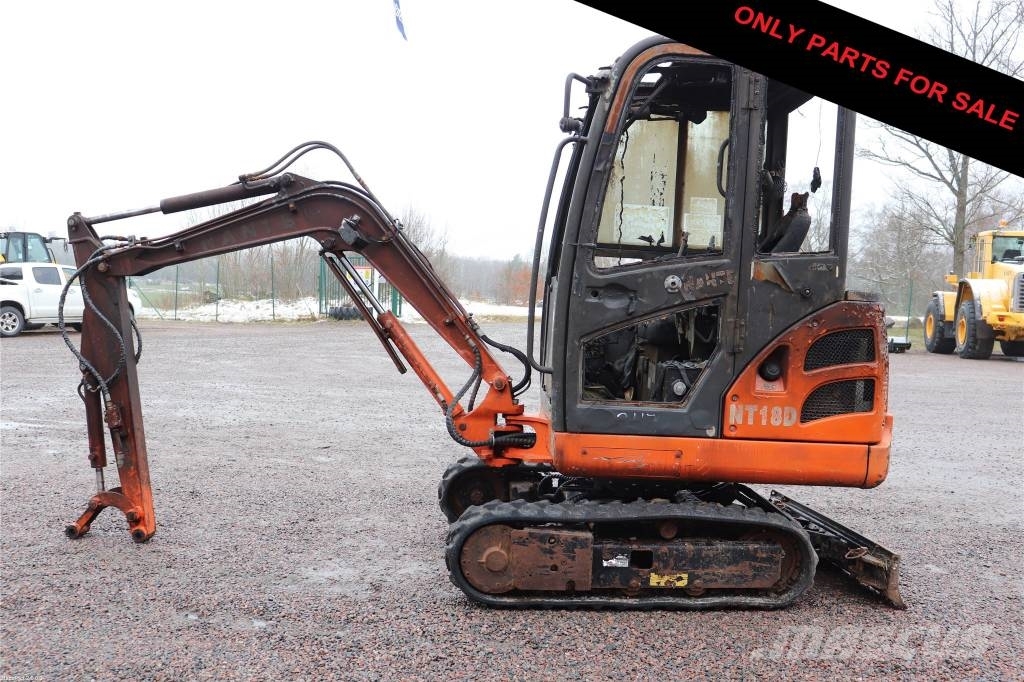 Nante NT18DR Dismantled. Only spare parts Mini excavadoras < 7t