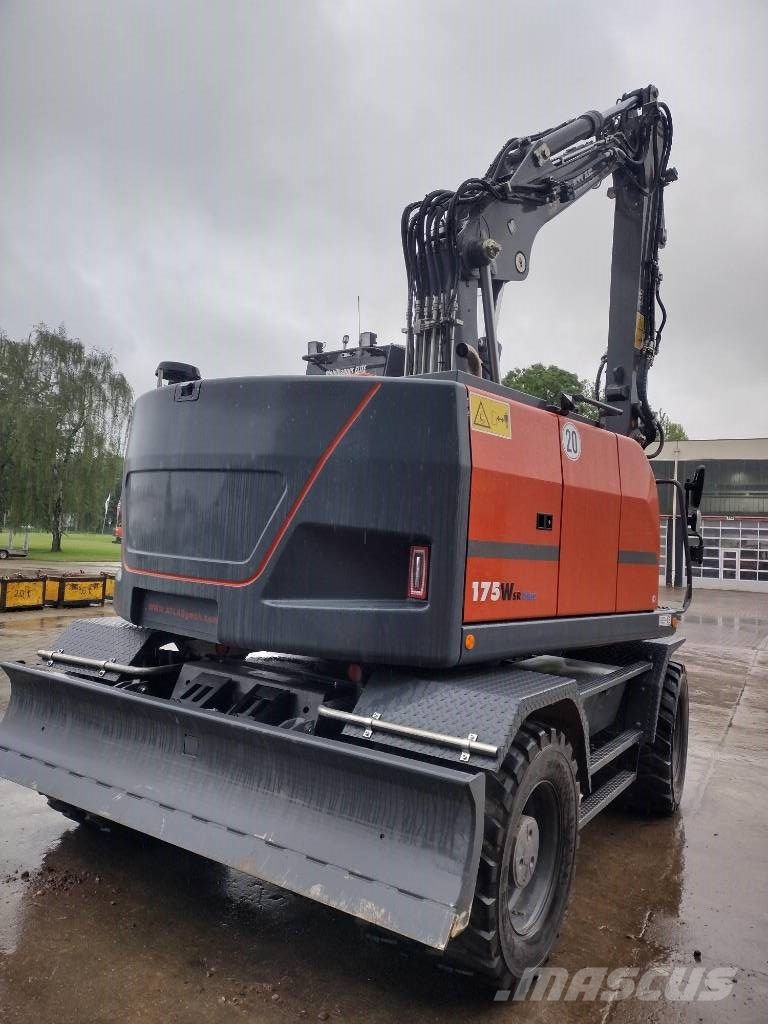 Atlas 175WSR Kurzheck OilQuick OQ70-55 DC2-Steuerung Escavadeiras de rodas