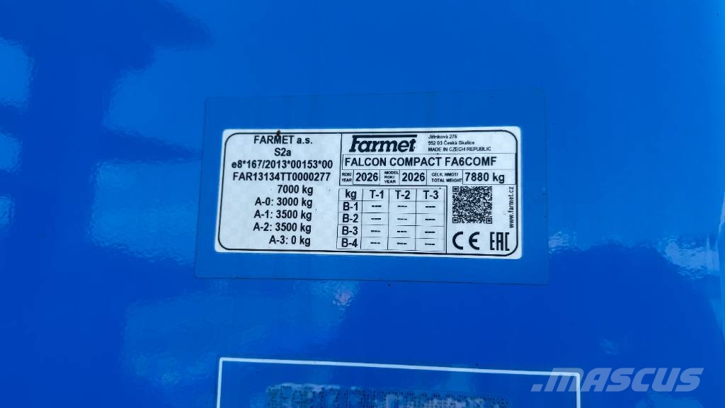 Farmet Falcon 6 COMPACT Fert S مثاقيب مدمجة