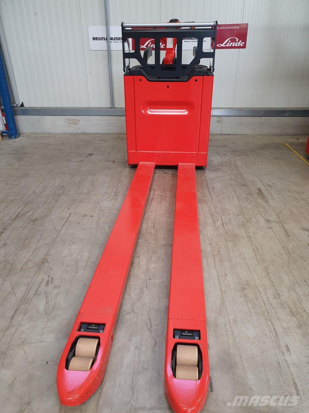 Linde T20AP lang Stapelaar meeloop
