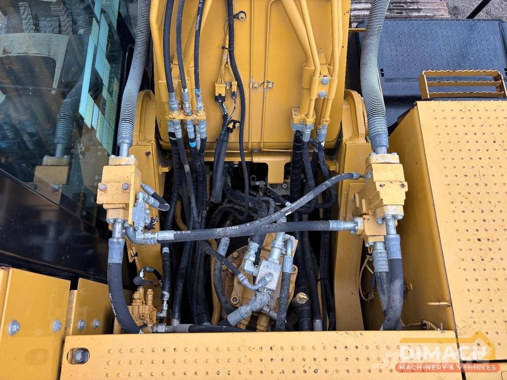 CAT 324EL Mono boom - CE - Engcon with grapple - Air c 履帶式 挖土機/掘鑿機/挖掘機
