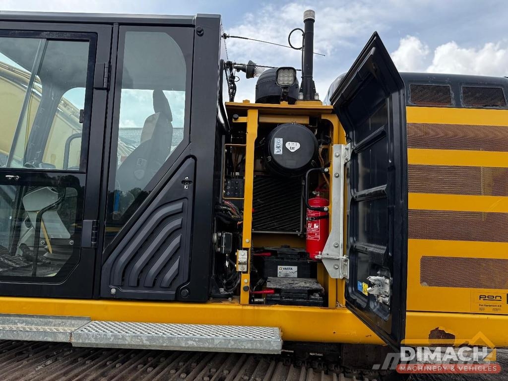 CAT 324EL Mono boom - CE - Engcon with grapple - Air c 履帶式 挖土機/掘鑿機/挖掘機