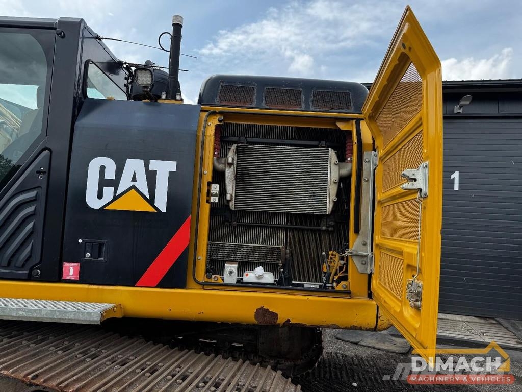 CAT 324EL Mono boom - CE - Engcon with grapple - Air c 履帶式 挖土機/掘鑿機/挖掘機