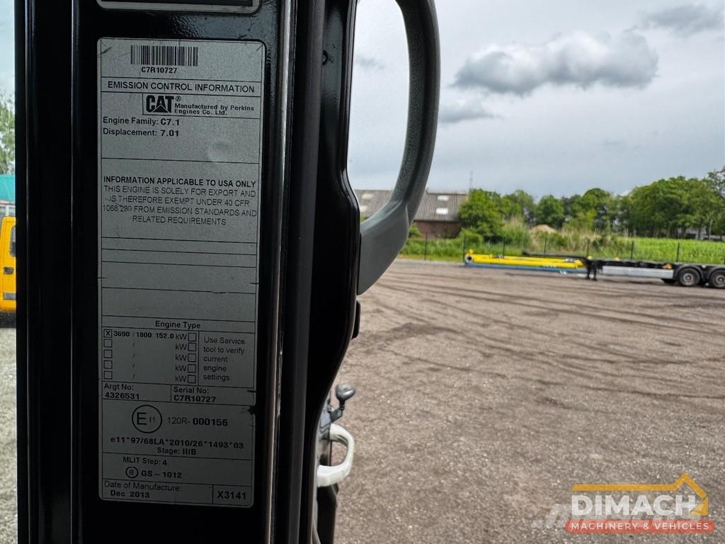 CAT 324EL Mono boom - CE - Engcon with grapple - Air c 履帶式 挖土機/掘鑿機/挖掘機
