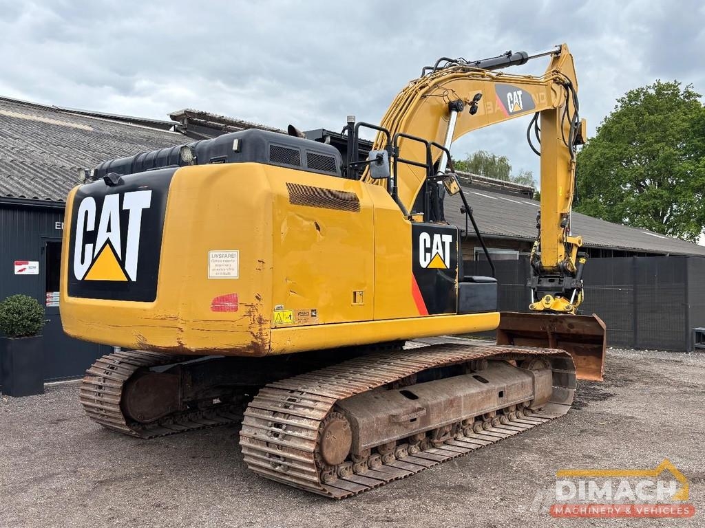 CAT 324EL Mono boom - CE - Engcon with grapple - Air c 履帶式 挖土機/掘鑿機/挖掘機