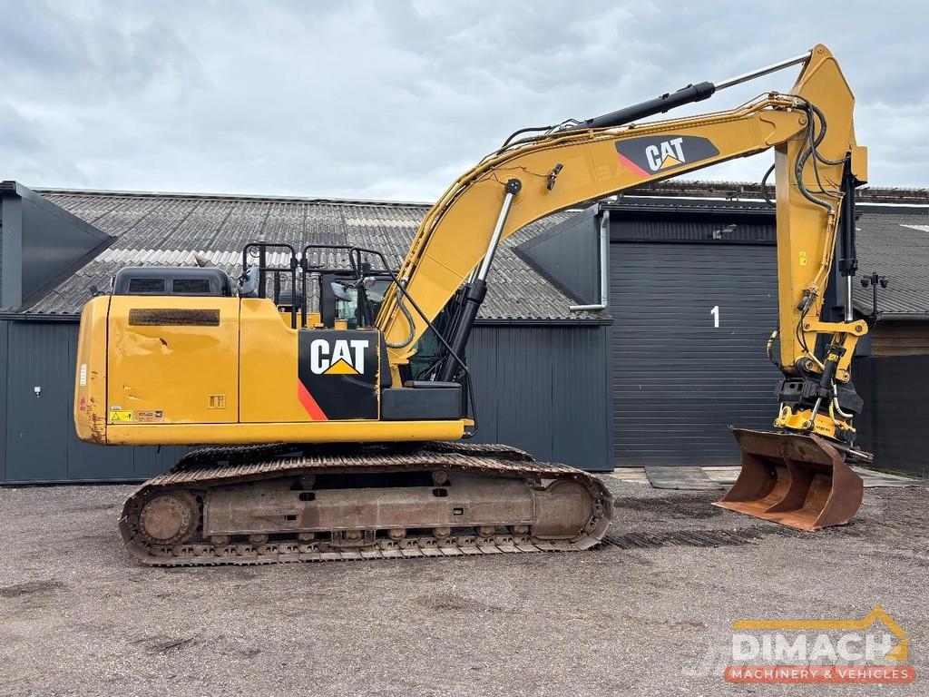 CAT 324EL Mono boom - CE - Engcon with grapple - Air c 履帶式 挖土機/掘鑿機/挖掘機