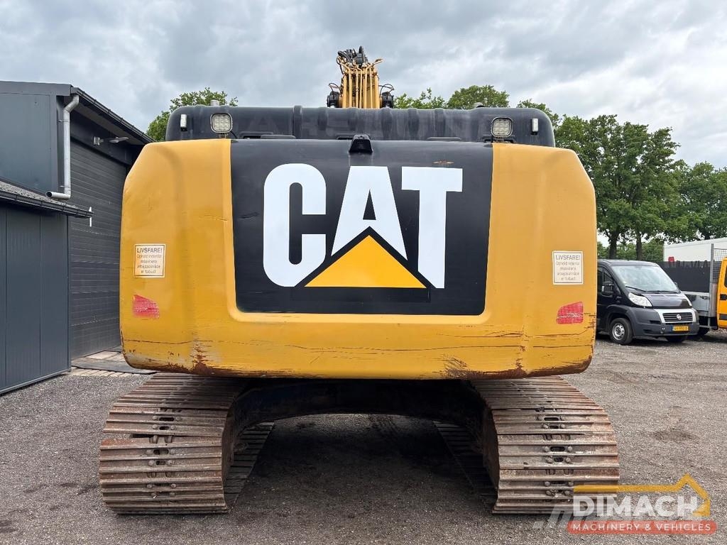 CAT 324EL Mono boom - CE - Engcon with grapple - Air c 履帶式 挖土機/掘鑿機/挖掘機