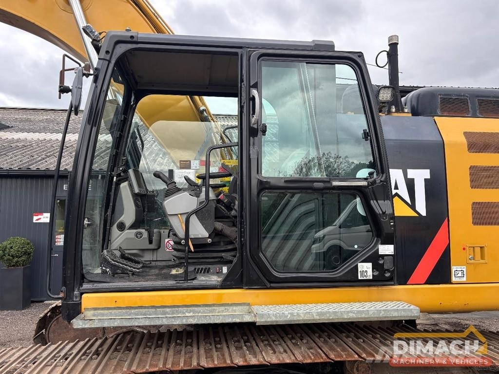 CAT 324EL Mono boom - CE - Engcon with grapple - Air c 履帶式 挖土機/掘鑿機/挖掘機