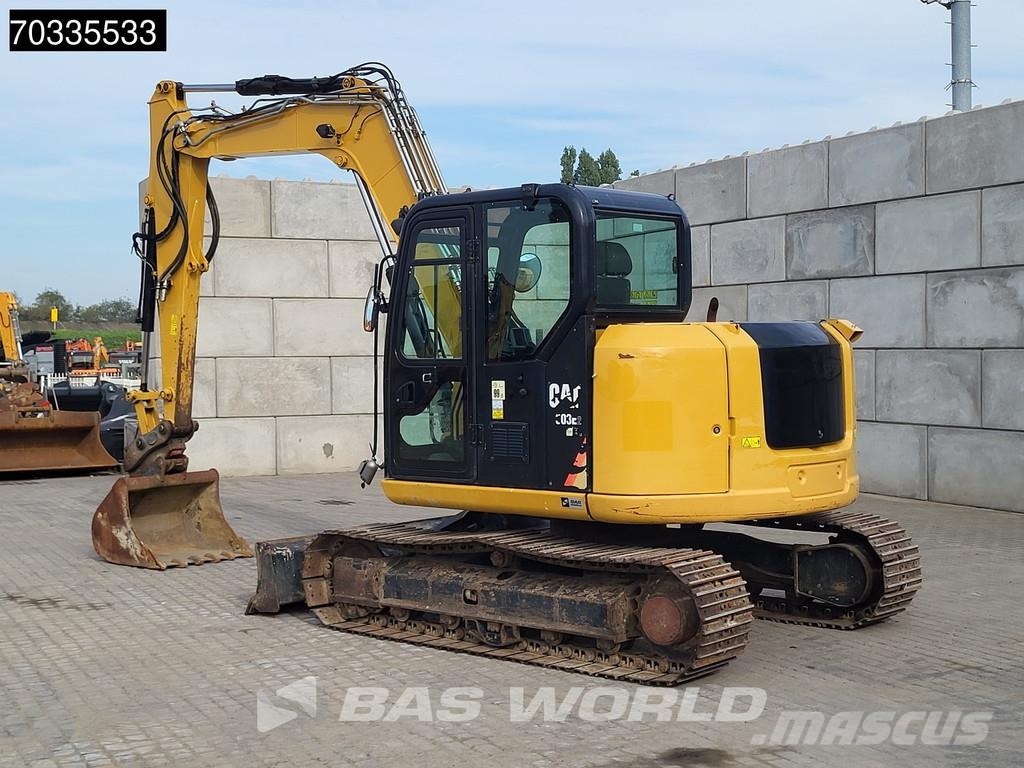 CAT 308 E2 CR A/C - 2 Buckets Mini bagri <7t