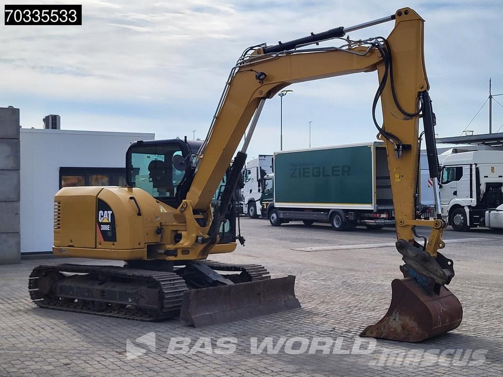 CAT 308 E2 CR A/C - 2 Buckets Mini bagri <7t