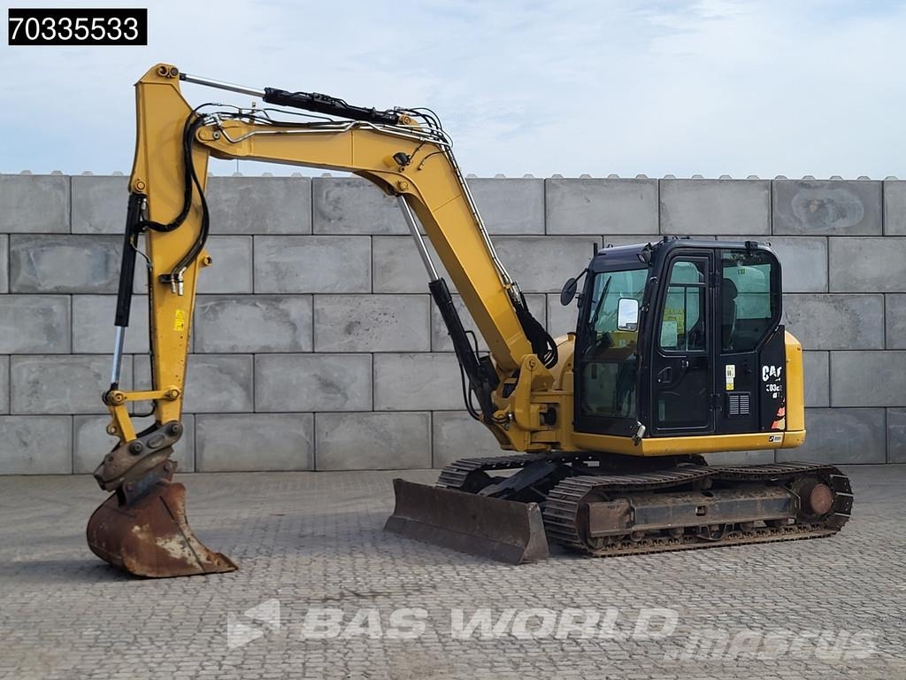 CAT 308 E2 CR A/C - 2 Buckets Mini bagri <7t