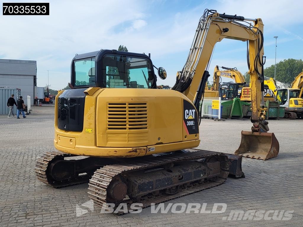CAT 308 E2 CR A/C - 2 Buckets Mini bagri <7t