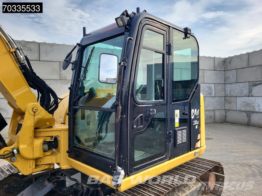 CAT 308 E2 CR A/C - 2 Buckets Mini bagri <7t