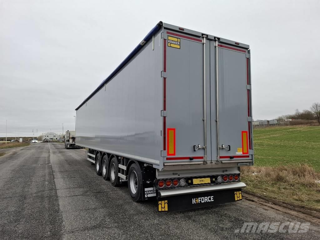 Kraker K-Force 4-akslet walking floor trailer Ημιρυμούλκες με κινούμενο δάπεδο