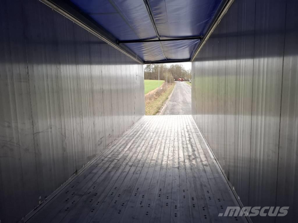 Kraker K-Force 4-akslet walking floor trailer Walking floor semi-trailers