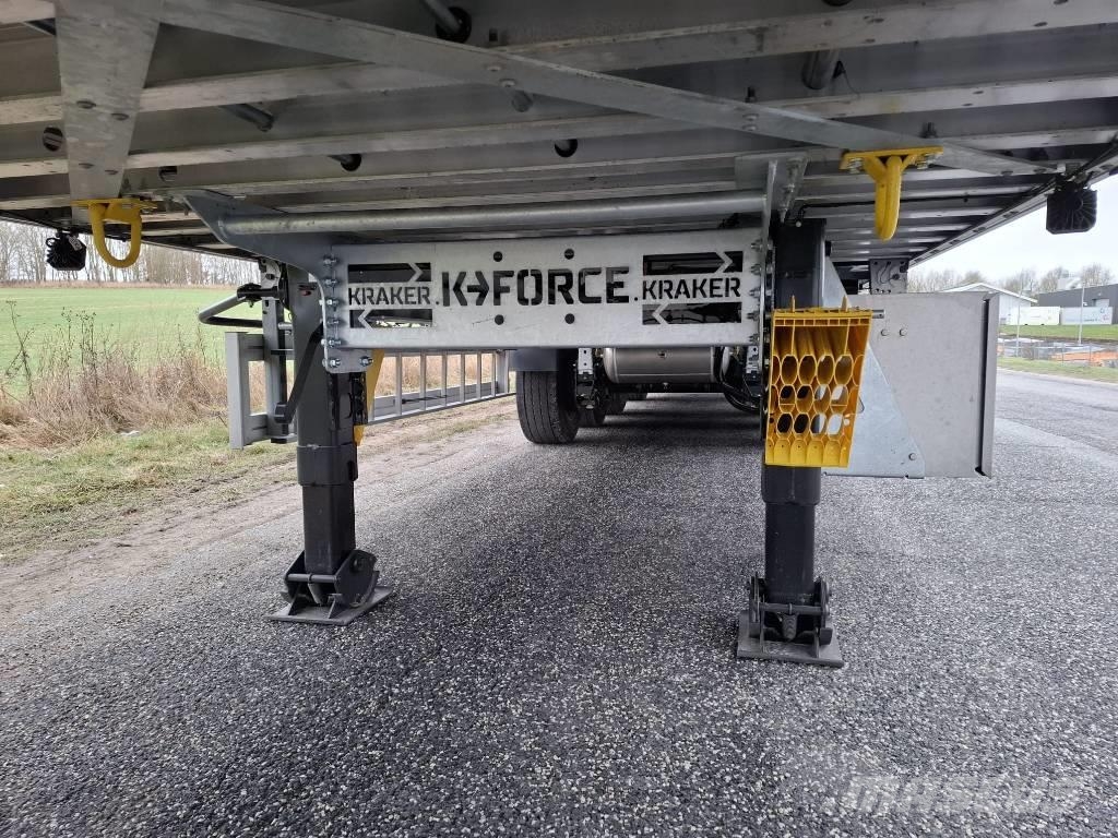 Kraker K-Force 4-akslet walking floor trailer Ημιρυμούλκες με κινούμενο δάπεδο