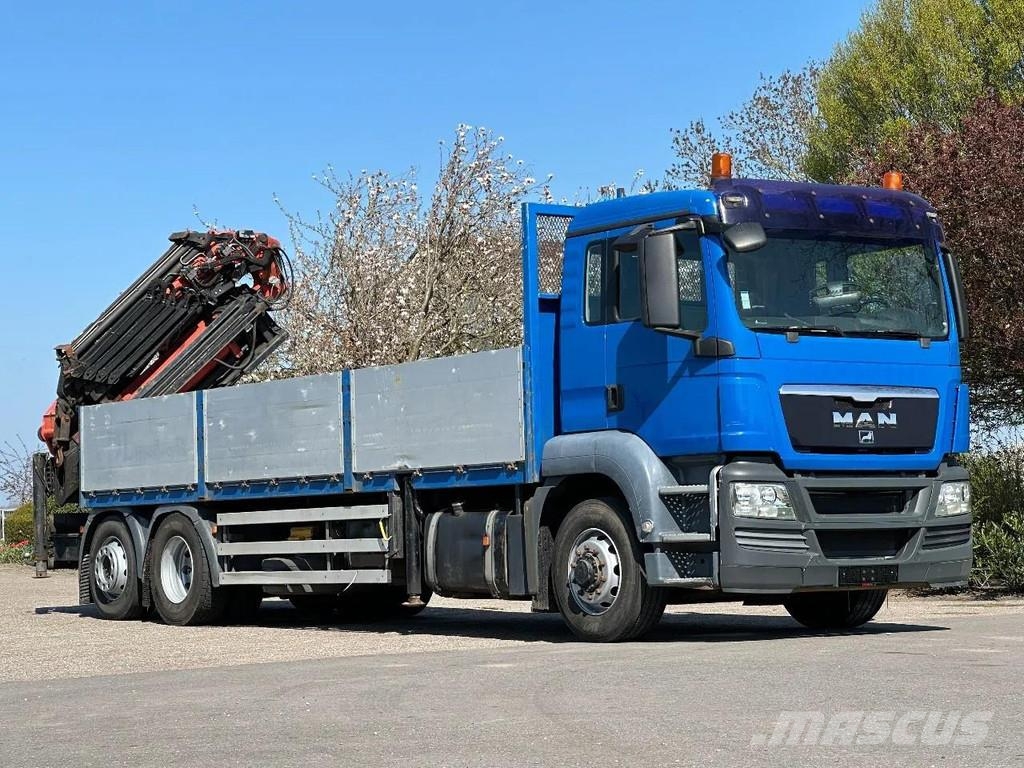 MAN TGA 26.440 6x4 HYDRODRIVE!!PALFINGER 29tm Fly jib/ Kraner til alt terræn