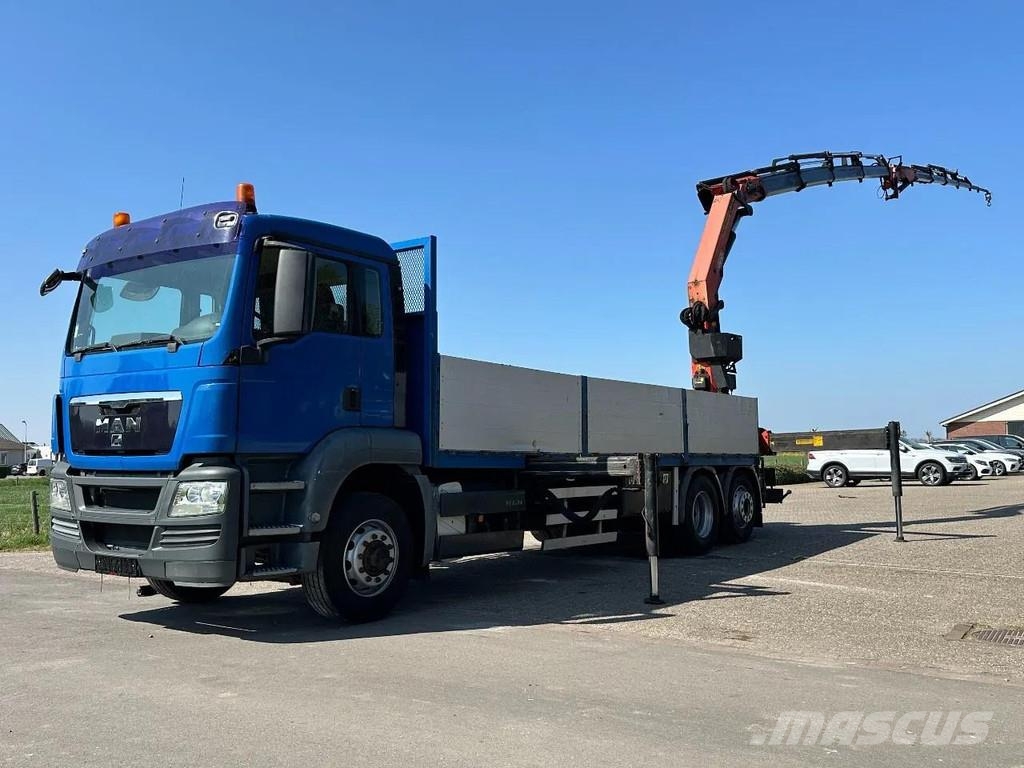 MAN TGA 26.440 6x4 HYDRODRIVE!!PALFINGER 29tm Fly jib/ Kraner til alt terræn