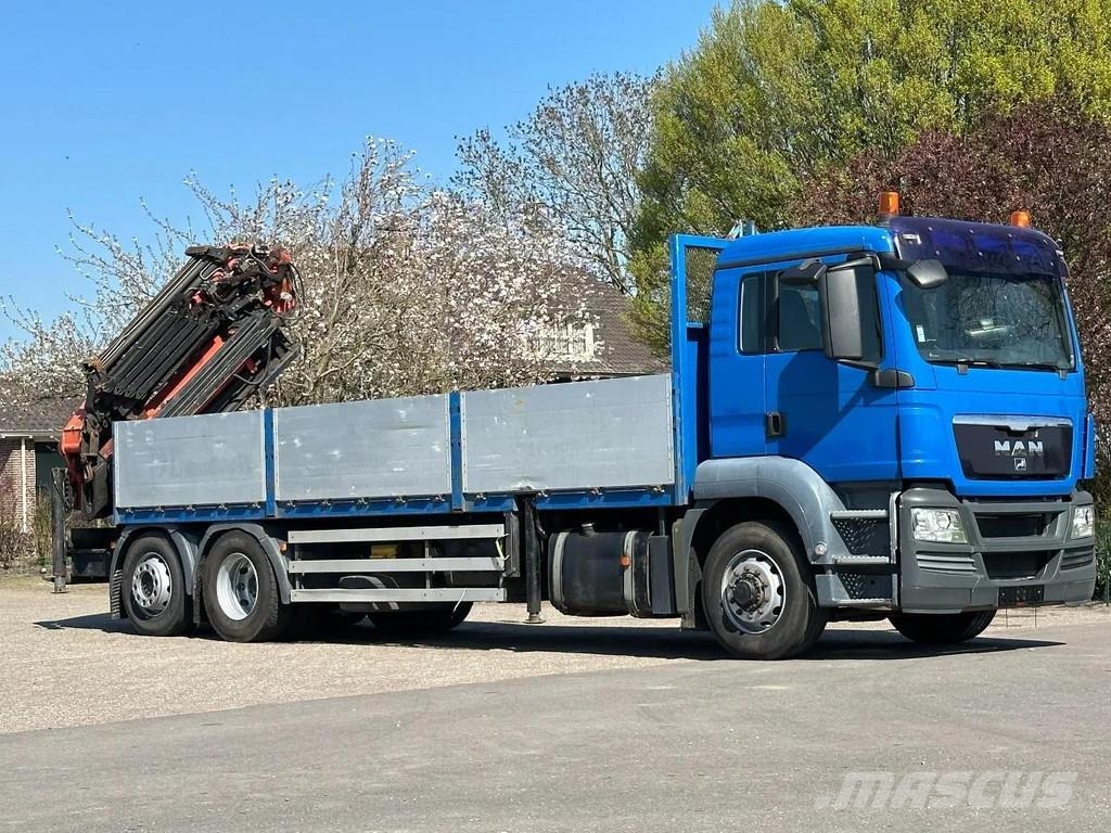 MAN TGA 26.440 6x4 HYDRODRIVE!!PALFINGER 29tm Fly jib/ Kraner til alt terræn