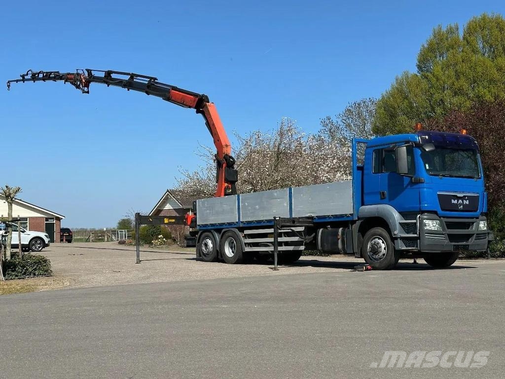 MAN TGA 26.440 6x4 HYDRODRIVE!!PALFINGER 29tm Fly jib/ Kraner til alt terræn