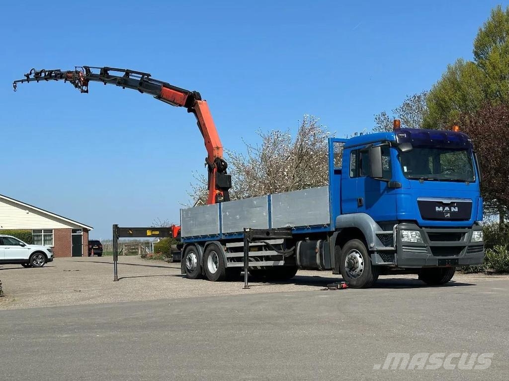 MAN TGA 26.440 6x4 HYDRODRIVE!!PALFINGER 29tm Fly jib/ Kraner til alt terræn