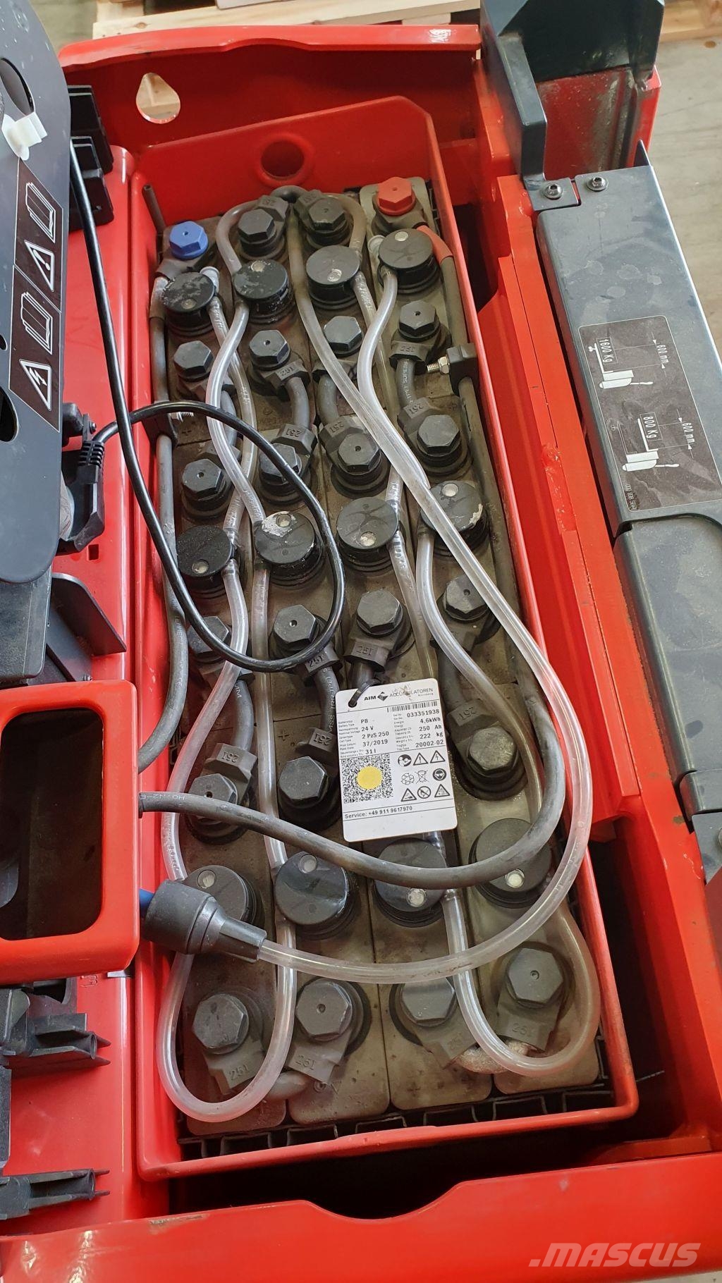 Linde T16L Ajettavat pinoamisvaunut