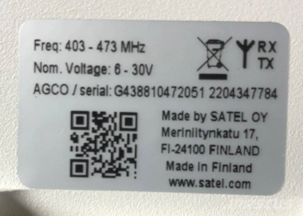 SATEL EASYPROOF RTK RADIO. GPS
