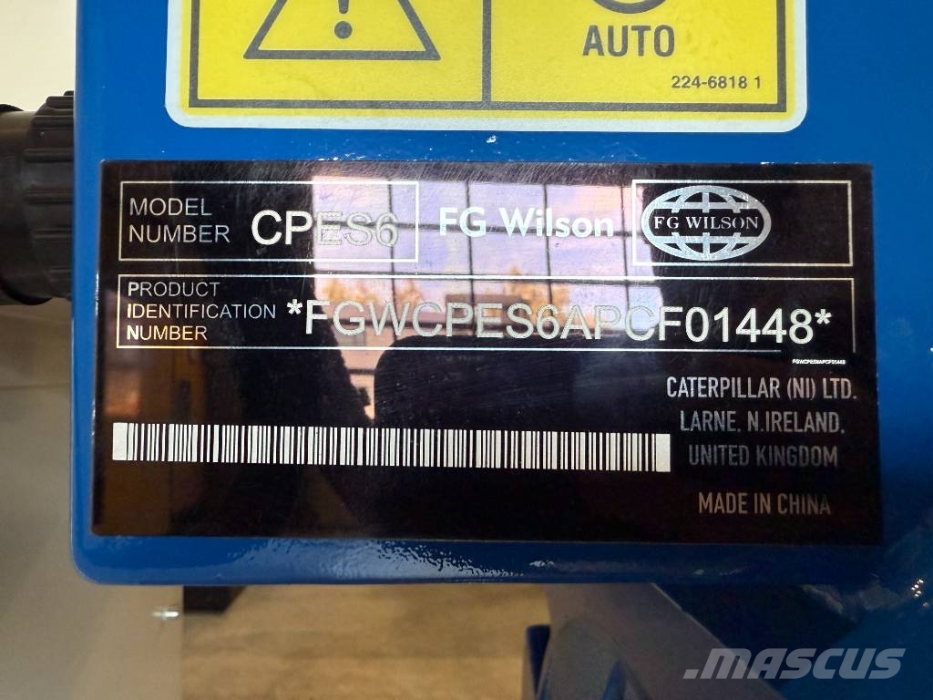 FG Wilson P850-1 - 850 kVA Open Genset - DPX-16024-O Dieselgeneratorer
