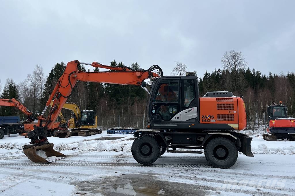 Hitachi ZX 140 W-5 Hjulgrävare