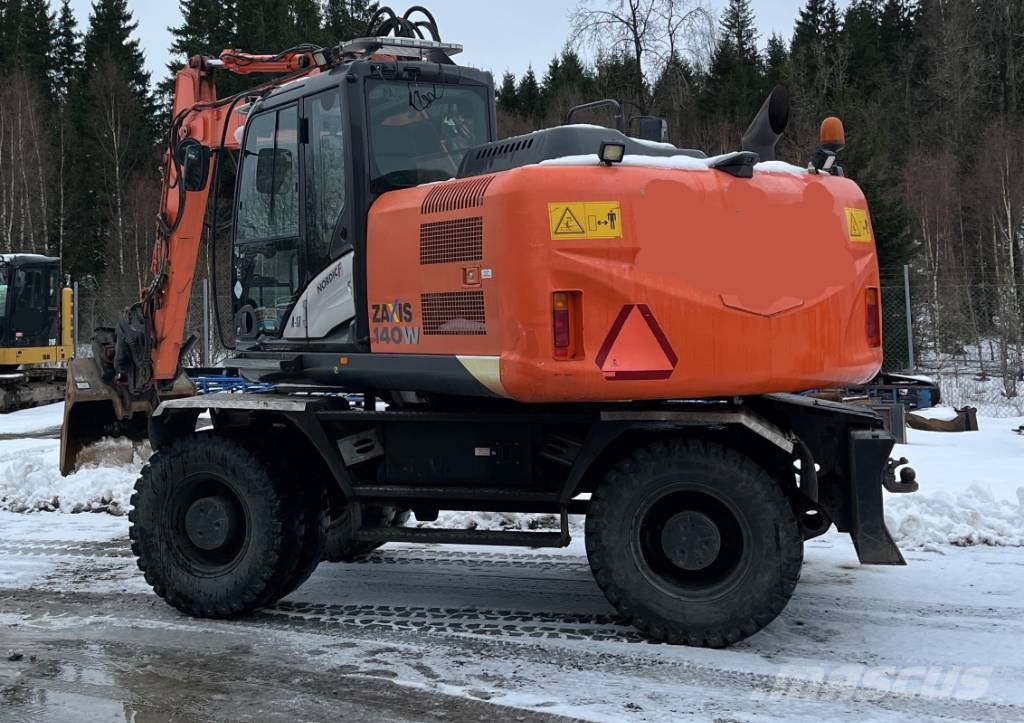 Hitachi ZX 140 W-5 Hjulgrävare