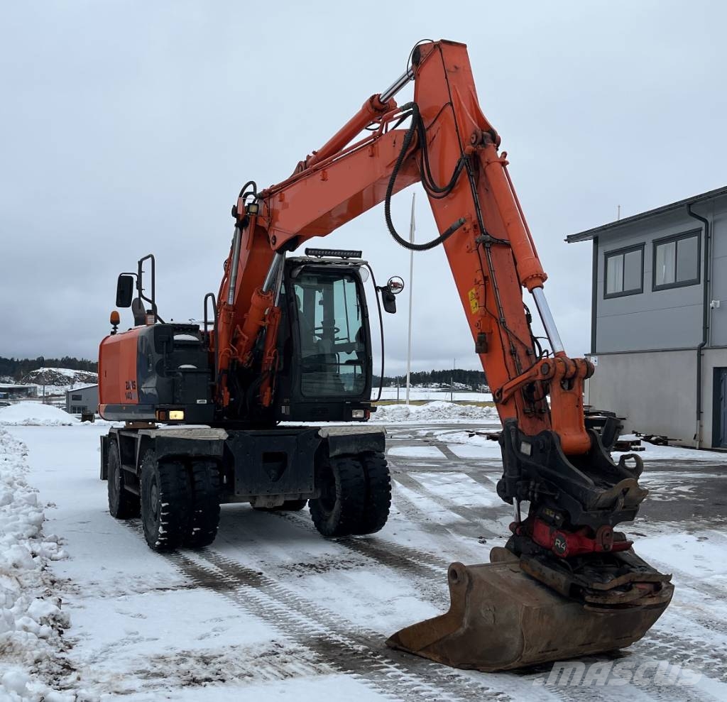 Hitachi ZX 140 W-5 Hjulgrävare