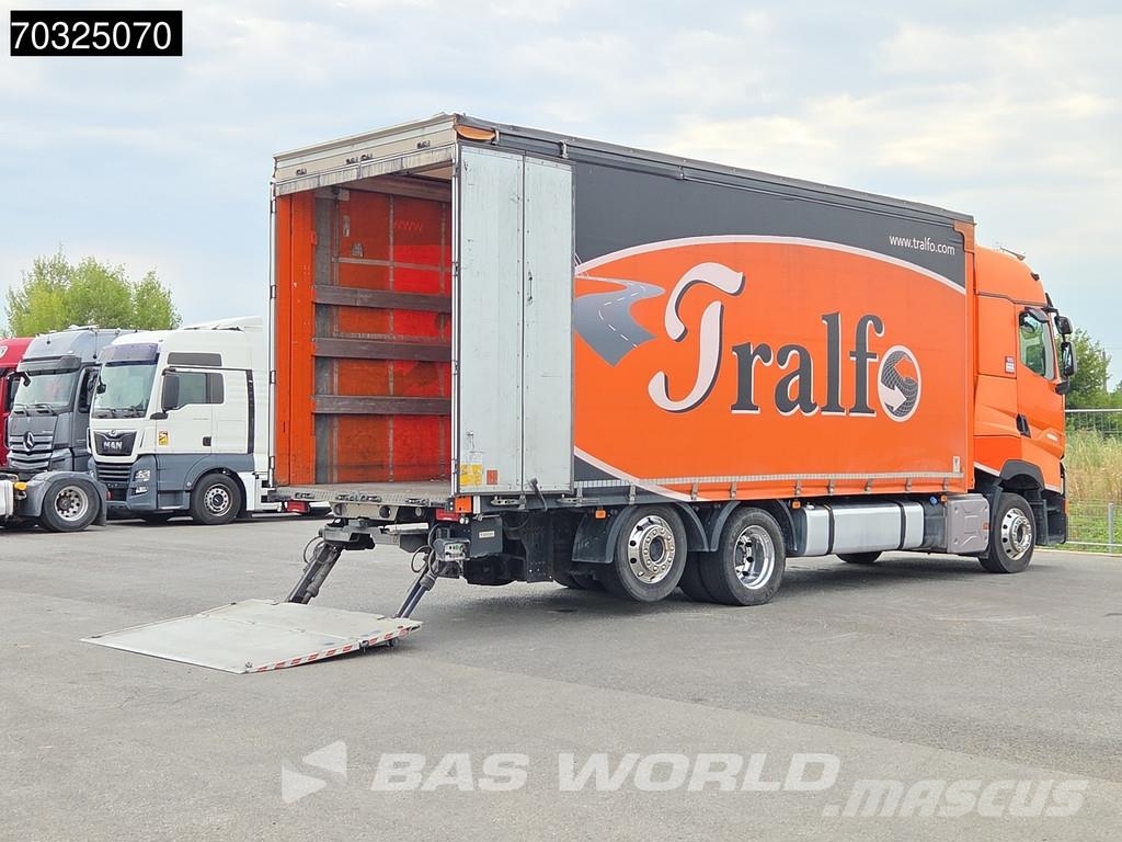 Renault T 480 T 6X2 Retarder Lift Axle Full Air 2000kg Lad Camiones de caja de lona