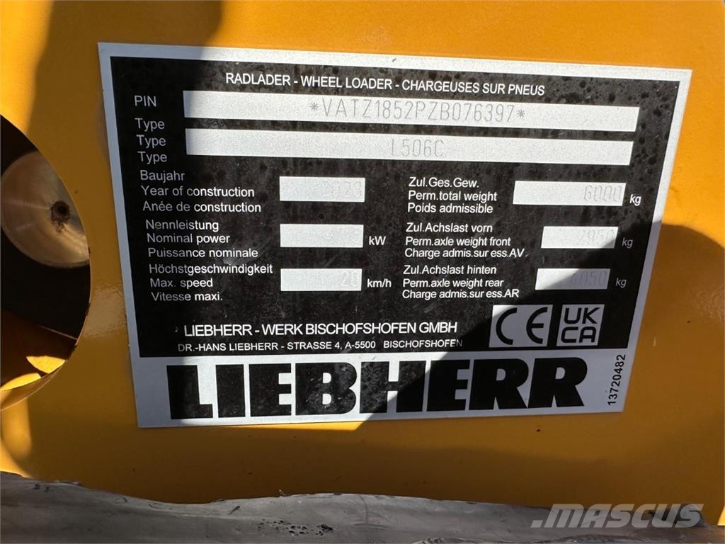 Liebherr L506 Compact Lauksaimniecība- Citi
