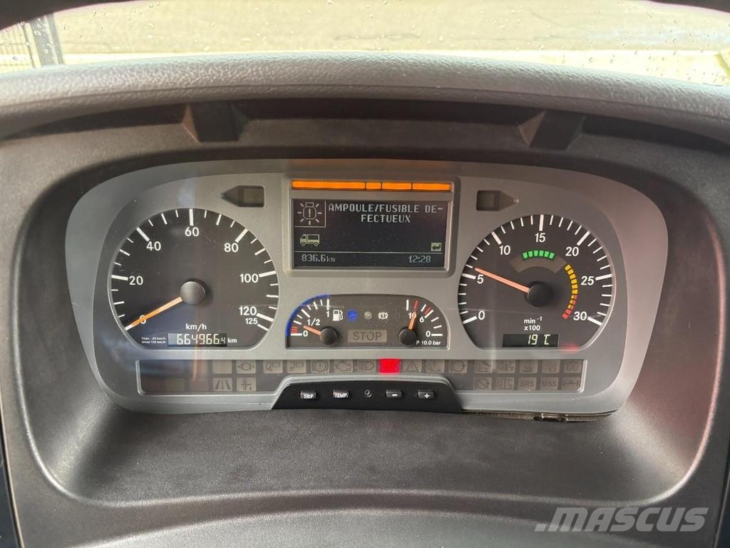 Mercedes-Benz AXOR 1829 + THERMO KING 500e + MANUAL + LIFT Kravas automašīnas - refrižeratori