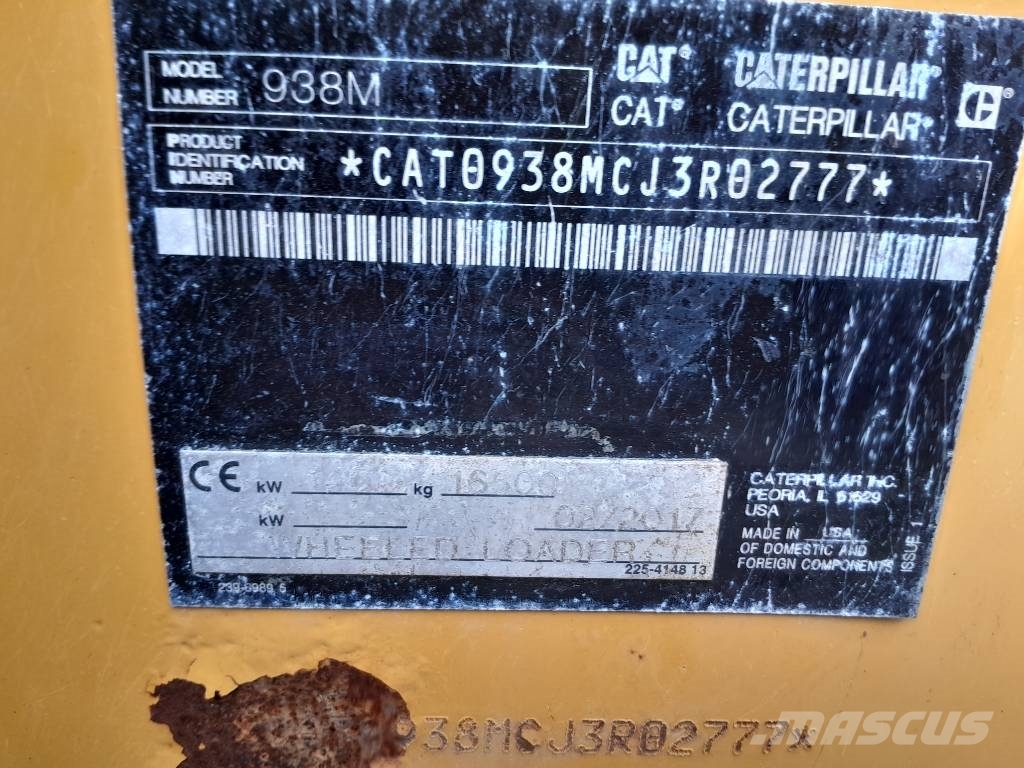 CAT 938 M Фронтальні навантажувачі