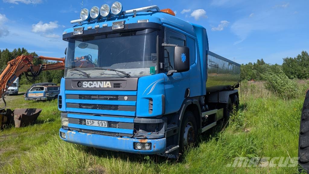 Scania P 124 GB 덤프 트럭