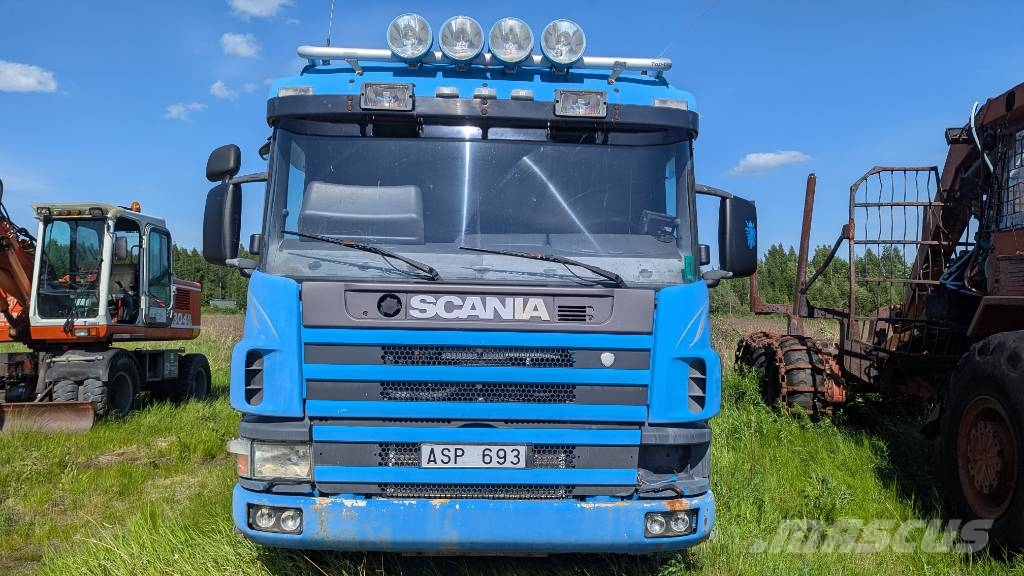 Scania P 124 GB 덤프 트럭