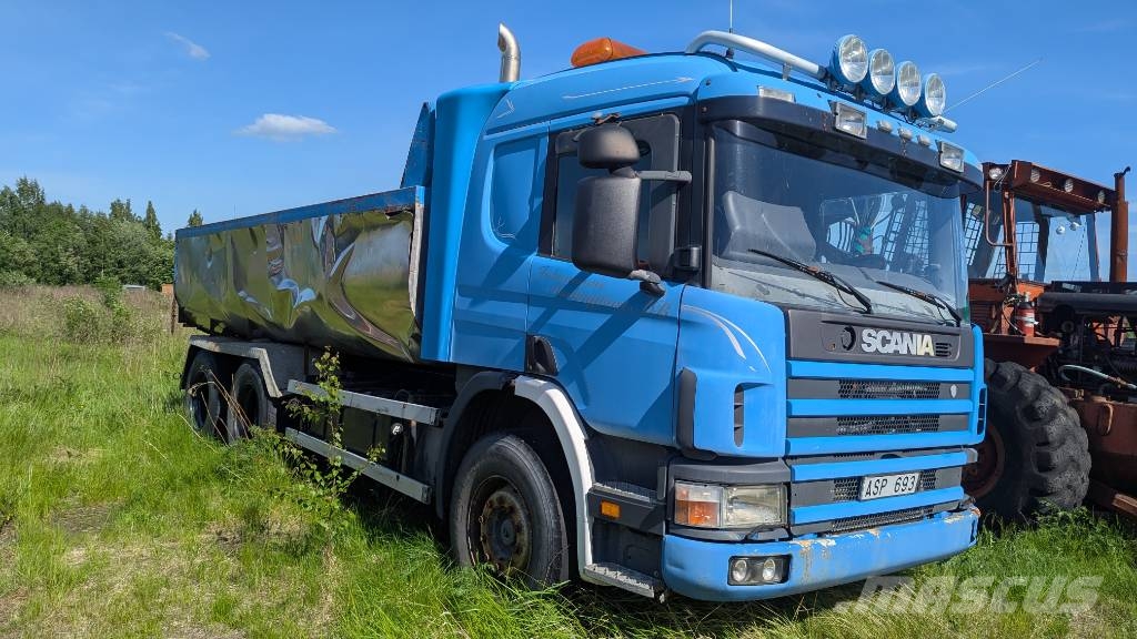 Scania P 124 GB 덤프 트럭