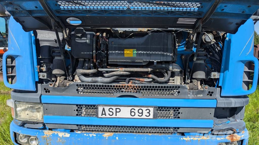 Scania P 124 GB 덤프 트럭