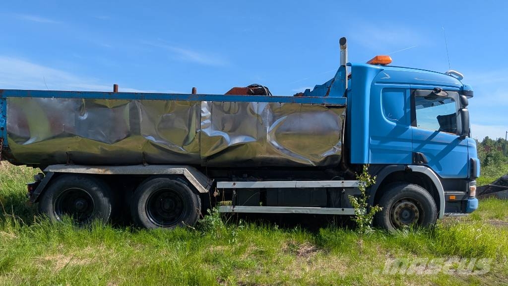 Scania P 124 GB 덤프 트럭