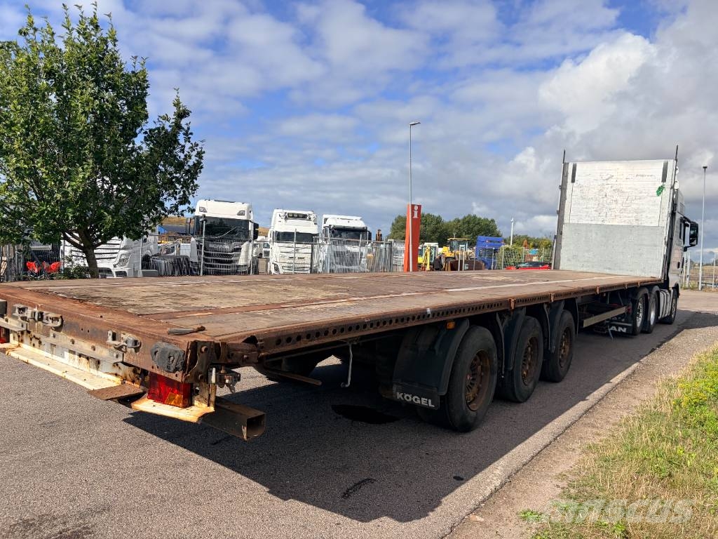 Kögel SN 24 Semirremolques de plataformas planas/laterales abatibles