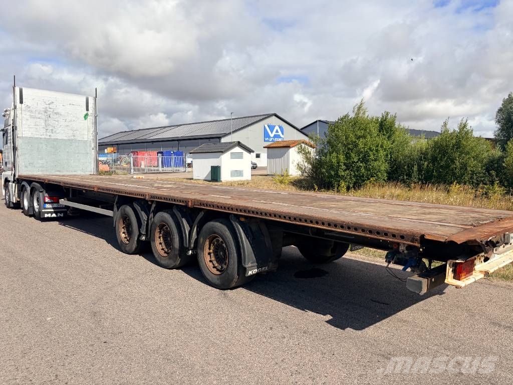 Kögel SN 24 Semirremolques de plataformas planas/laterales abatibles