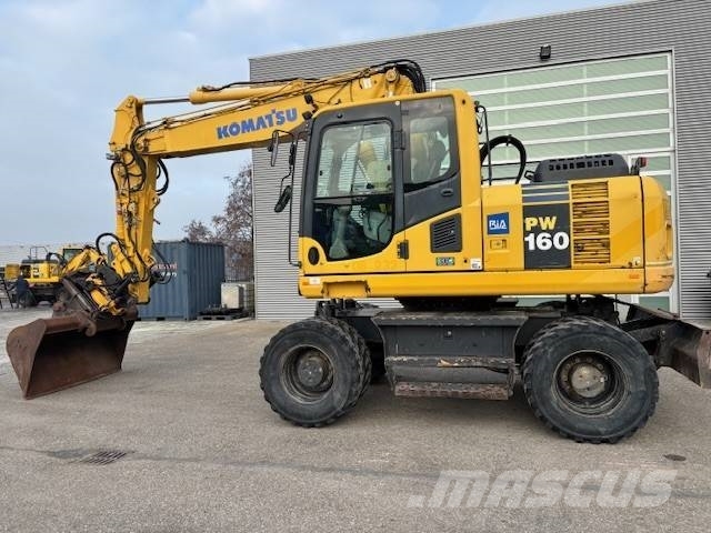 Komatsu PW160-8 Mobilbagger