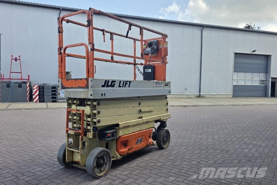 JLG 2630ES Electric, Working Height 10m, 230 kg Capaci Schaarhoogwerkers